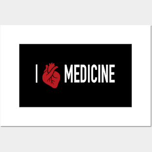 I Love Medicine Doctors Paramedic Posters and Art